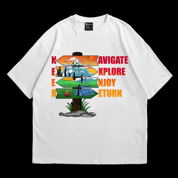 Nature's Direction Oversized t-shirt