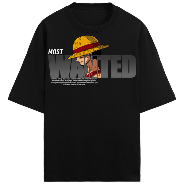 Most Wanted Anime Oversized t-shirt